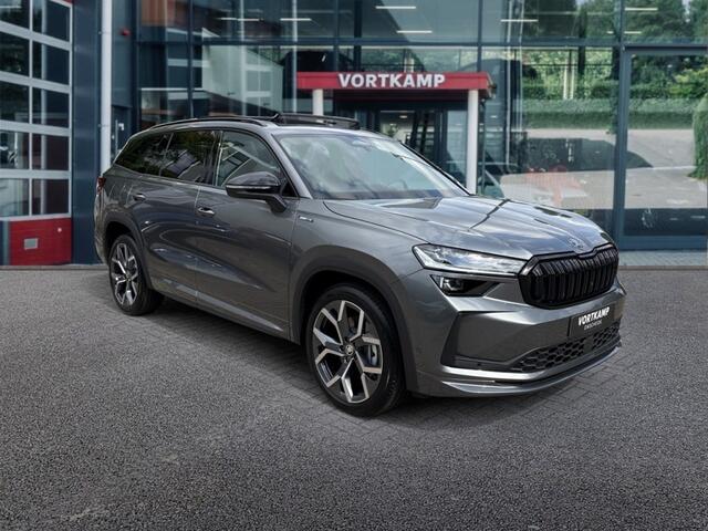 Skoda Kodiaq 1.5 TSI PHEV SPORTLINE FISCAAL LAAG!! TREKHAAK/20''/PANO-DAK/ELEK-KLEP/ACC/360-CAMERA
