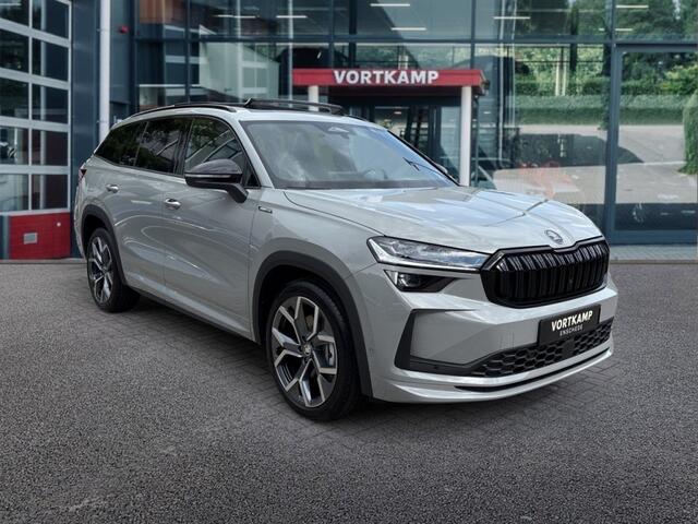 Skoda Kodiaq 1.5 TSI PHEV SPORTLINE FISCAAL LAAG!! TREKHAAK/20''/PANO-DAK/ELEK-KLEP/ACC/360-CAMERA