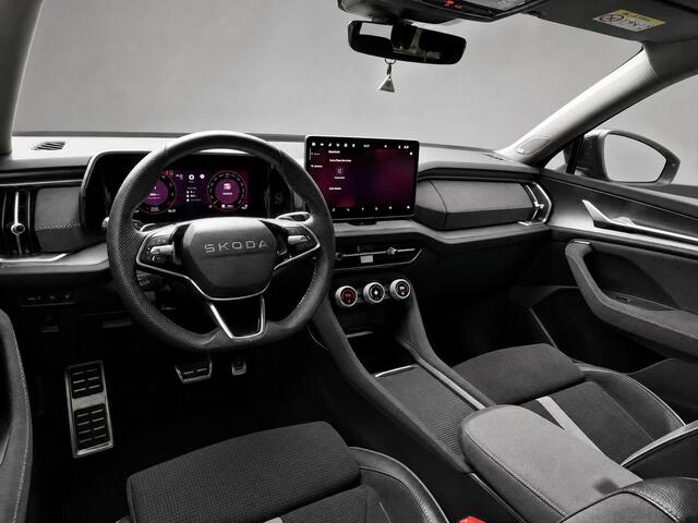 Skoda Kodiaq 1.5 TSI 204pk DSG PHEV Sportline Business · Wegklapbare Trekhaak · 360 Camera · Canton Audio · Apple/Android Car Play · 19'' Inch · Garantie t/m 09-03-2030 of 100.000km