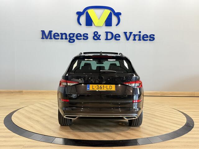Skoda Kodiaq 1.5 TSI Sportline Plus 7p. Airco ECC | Panorama | trekhaak | Memory | Sfeer | 360 Camera | Adaptive Cruise
