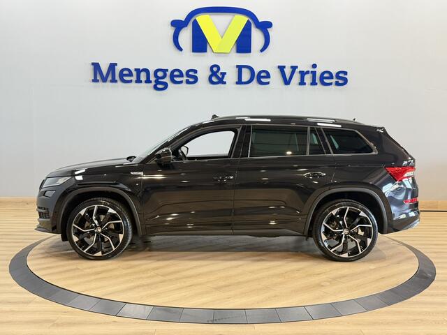 Skoda Kodiaq 1.5 TSI Sportline Plus 7p. Airco ECC | Panorama | trekhaak | Memory | Sfeer | 360 Camera | Adaptive Cruise