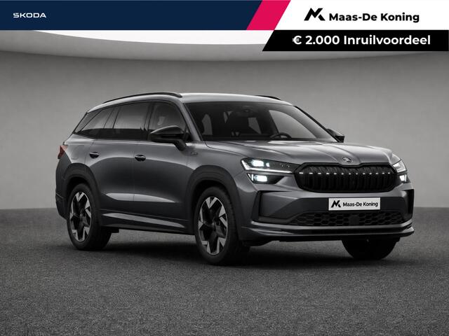 Skoda Kodiaq Sportline Limited PHEV 204 PK SUV | Trekhaak uitklapbaar | Panorama dak | 2.000,- inruilbonus!!