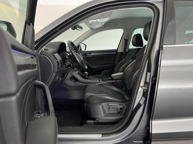 Skoda Kodiaq 1.5 TSI Business Edition [7-Pers.] (INCL.BTW) Aut. *LEATHER-FABRIC | FULL-LED | DIGI-COCKPIT | ADAPTIVE-CRUISE | HEATED-COMFORTSEATS | CAMERA | KEYLESS | NAVI-FULLMAP | AMBIENT-LIGHT | DAB+ | SHIFT-PADDLES | ECC | PDC | 19''AL