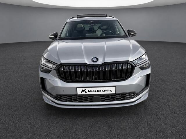 Skoda Kodiaq 1.5 TSI 204pk DSG PHEV Sportline Business · Panoramadak · Camera · Wegklapbare Trekhaak · Keyless · Elek. Voorstoel · 19'' Inch · Garantie t/m 29-06-2030 of 100.000km