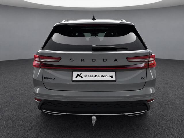Skoda Kodiaq 1.5 TSI 204pk DSG PHEV Sportline Business · Panoramadak · Camera · Wegklapbare Trekhaak · Elek. Voorstoel · 19'' Inch · Garantie t/m 22-06-2030 of 100.000km