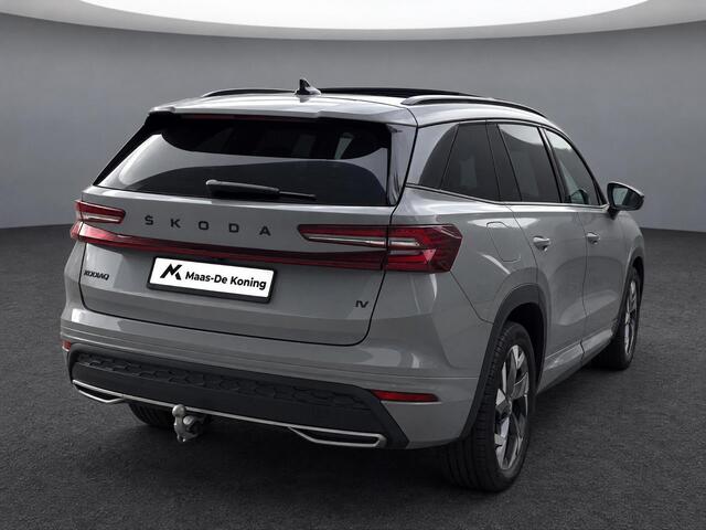 Skoda Kodiaq 1.5 TSI 204pk DSG PHEV Sportline Business · Panoramadak · Wegklapbare Trekhaak · Camera · Elek. Voorstoel · Elek. Achterklep · 19'' Inch · Garantie t/m 24-06-2030 of 100.000km