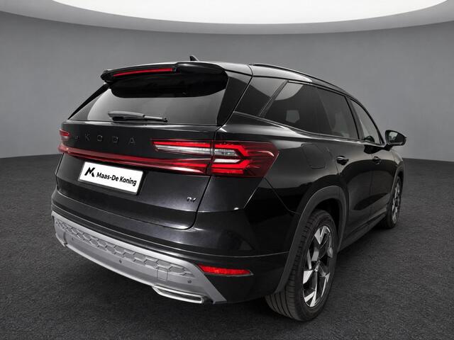 Skoda Kodiaq 1.5 TSI 204pk DSG PHEV Sportline Business · Panoramadak · Alarm · Wegklapbare Trekhaak · Elek. Voorstoel · 19'' Inch · Garantie t/m 06-07-2030 of 100.000km