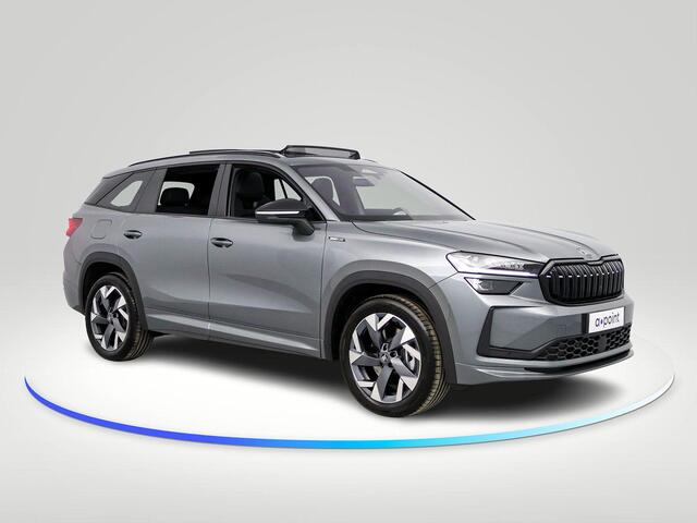 Skoda Kodiaq 1.5 TSI PHEV Sportline Business 204 pk Automaat (DSG) | Panoramadak | Trekhaak (wegklapbaar) | Winterpakket | Achteruitrijcamera | Verlengde garantie | Navigatie