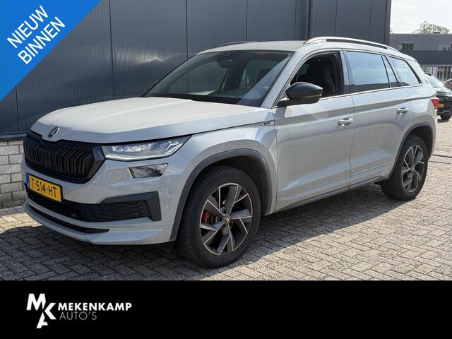 Skoda Kodiaq 1.5 TSI Sportline Business 7p. 19"/Trekhaak/Camera/PDC v+a/Stoelverwarming + memory/Elektrische klep/Keyless/Adaptieve cruise/Apple Carplay & Android Auto