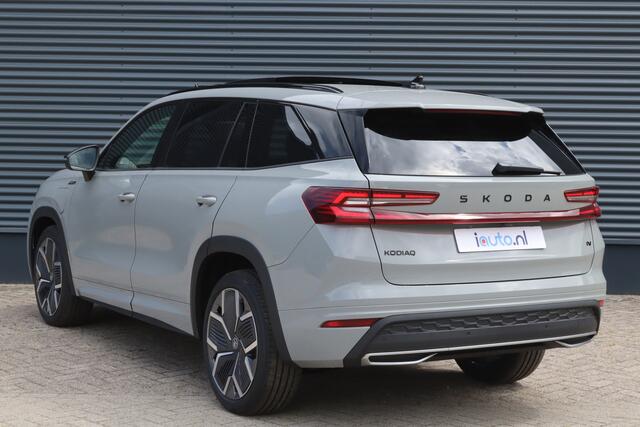 Skoda Kodiaq iV 1.5 TSI PHEV Sportline Pano/Matrix LED/ACC/Keyless/Camera/20"/Elek. stoel/Trekhaak wegkl.