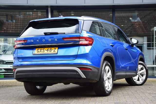 Skoda Kodiaq 1.5 TSI 150PK MHEV Business Edition DSG Automaat | Fabrieks Garantie | Geen Import | Trekhaak | Panoramadak | Stoel + Achterbank + Stuurverwarming | Apple Carplay/Android Auto | Electr. verstelbare voorstoelen |