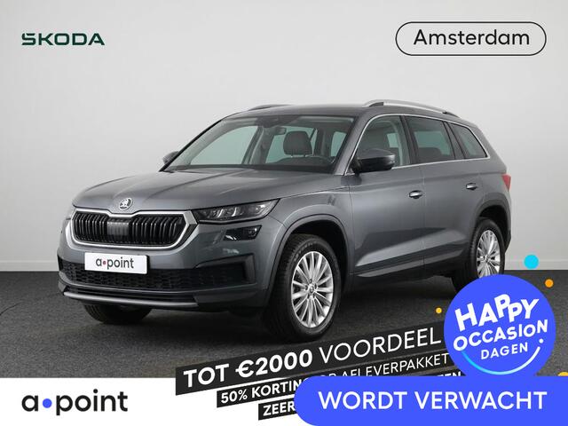 Skoda Kodiaq 1.5 TSI Business Edition 150pk | Navigatiesysteem |Assistentie Pakket | Apple Carplay/Android Auto | Cruise control, | Climate control | LED koplampen | lederen/stof bekleding | lichtmetalen velgen 18" |