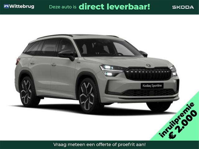 Skoda Kodiaq 1.5 TSI PHEV Sportline Business Comfort pakket / Panoramadak / Simply Clever Familie / Trekhaak / 20 inch