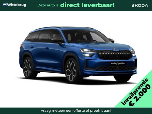 Skoda Kodiaq 1.5 TSI PHEV Sportline Business Comfort pakket / Panoramadak / Simply Clever Familie / Trekhaak / 20 inch / Winter