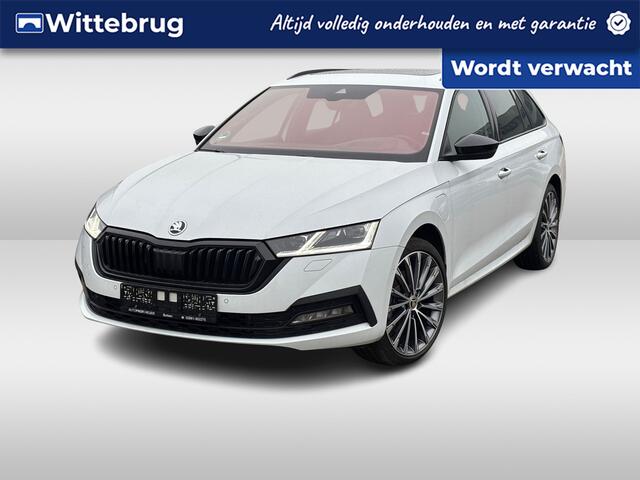 Skoda OCTAVIA Combi 1.4 TSI iV PHEV 204pk DSG Sportline Business / Panoramadak / Head-Up Display / LED Matrix / Stuur & Stoelverwarming / Camera / 19" LMV