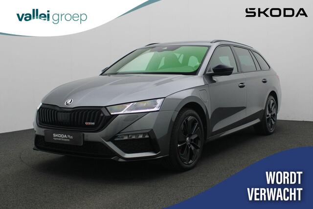 Skoda OCTAVIA Combi 1.4 TSI 245 pk DSG RS iV PHEV Business | Trekhaak | Matrix LED | Stuur-/stoelverwarming | Achteruitrijcamera | Navigatie