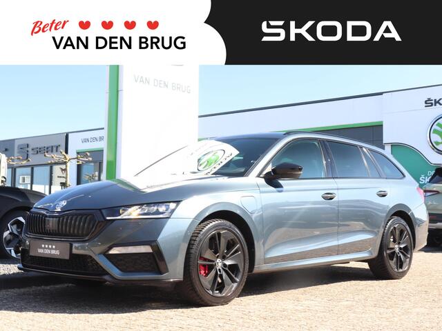 Skoda OCTAVIA Combi 1.4 TSI RS iV PHEV 245pk | Head-Up Display | CANTON audio | Achteruitrijcamera | Elektrische achterklep | Adaptieve Cruise Control |