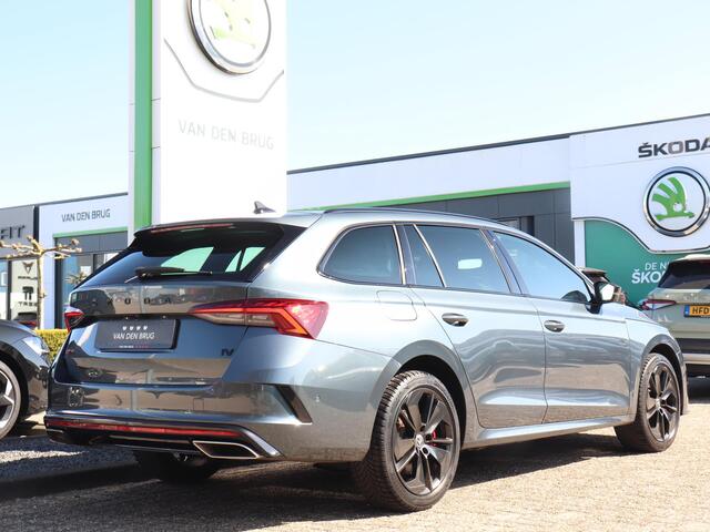Skoda OCTAVIA Combi 1.4 TSI RS iV PHEV 245pk | Head-Up Display | CANTON audio | Achteruitrijcamera | Elektrische achterklep | Adaptieve Cruise Control |