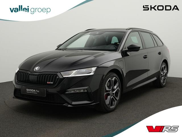 Skoda OCTAVIA Combi Business RS iV 1.4 TSI 180 kW / 245 pk DSG | Leder/alcantara | Geheugen-/massagestoelen | Adaptief onderstel | Head-up display | Stoel-/achterbankverwarming