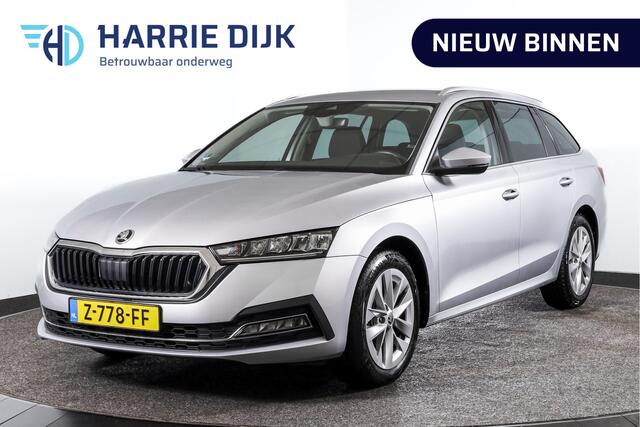 Skoda OCTAVIA Combi 1.5 e-TSI 150 PK Business Edition - Automaat | Trekhaak | Cruise | Stoelverw. | PDC | Camera | NAV + App. Connect ECC | LM 17" |