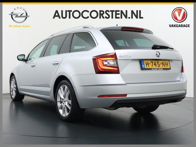 Skoda OCTAVIA Combi 1.5T-150PK AUT-7 Navi Apple Carplay Android 17" Ecc Stoelverwarming Voorruitverwarming DAB PDC Business Edition Plus Keyless Regen-Lichtsensor Bluetooth Led Wifi Greentech 1500kg trekgewicht EURO6