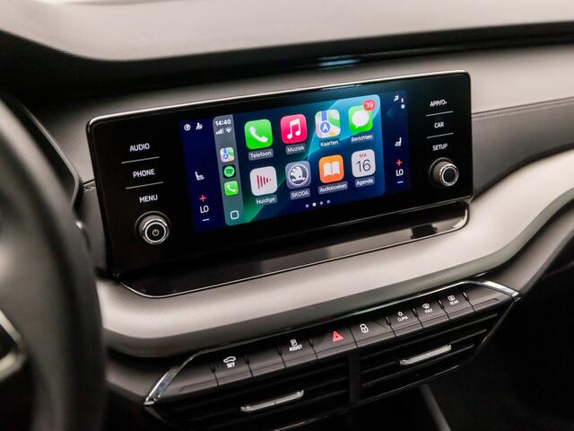 Skoda OCTAVIA 1.0 e-TSI Sport Automaat (APPLE CARPLAY, GROOT NAVI, CAMERA, GETINT GLAS, SPORTSTOELEN, STOELVERWARMING, KEYLESS, CRUISE, NIEUWE APK, NIEUWSTAAT)