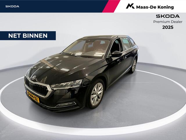 Skoda OCTAVIA Combi 1.0 e-Tsi 110pk DSG Business Edition Plus · Apple/Android Car Play · Navi · Dodehoek Detectie · P-Sensoren · Elek. Achterklep · 17'' Inch · Garantie t/m 02-05-2027 of 100.000km