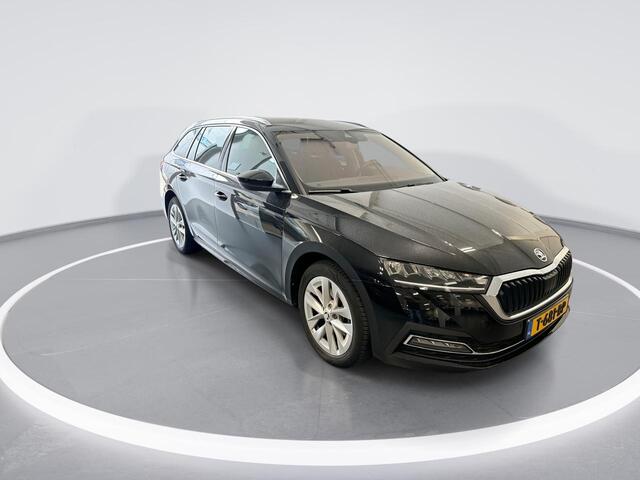 Skoda OCTAVIA Combi 1.0 e-Tsi 110pk DSG Business Edition Plus · Apple/Android Car Play · Navi · Sfeerverlichting · Elek. Achterklep · P-Sensoren · 17'' Inch ·