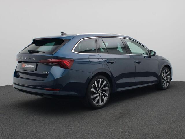 Skoda OCTAVIA Combi 1.5 e-TSI Business Edition Plus 150PK DSG Matrix-LED Verlichting, Clima, Stoelverwarming, Achteruitrijcamera, Cruise Controle, Elektr. Achterklep, 18" LM Velgen