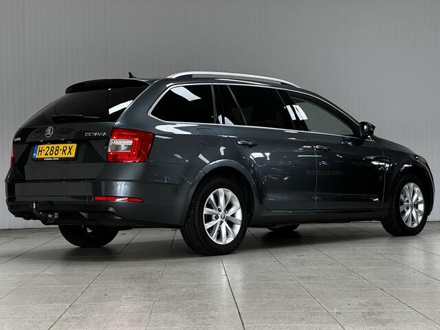 Skoda OCTAVIA Combi 1.5 TSI Greentech Business Edition /AUTOMAAT! /Trekhaak! /Apple + Android /Navi /Climat /Cruise /Elek. pakket /Bluetooth /Stoelverw. /Regensensor /16"LMV /Extra getint glas /PDC /Mistlampen /Dakrails /Armsteun /Isofix.