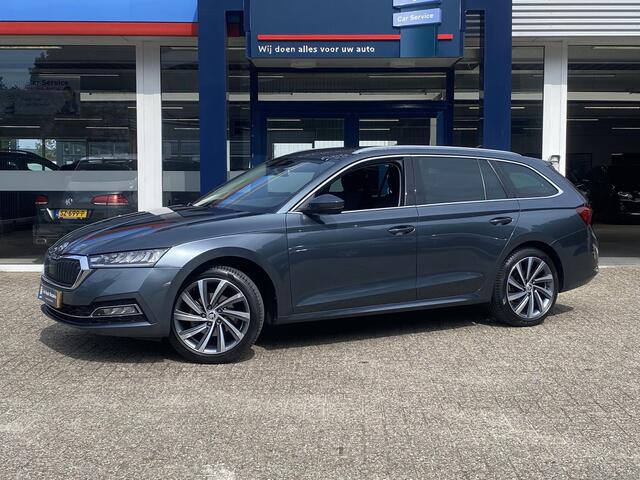 Skoda OCTAVIA Combi 1.0 TSI Business Edition Plus / NL-Auto / Adaptieve Cruise-Control / Stoelverwarming / Trekhaak / Apple-Carplay & Android-Auto / Dodehoek-Detectie / Draadloze-Lader / Elektr.-Achterklep / Climate-Control / Keyless / LED / DAB Radio-Bluetooth / Navi 