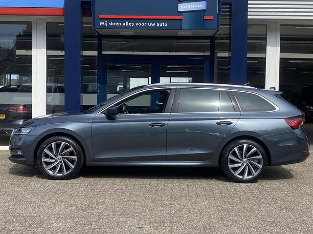 Skoda OCTAVIA Combi 1.0 TSI Business Edition Plus / NL-Auto / Adaptieve Cruise-Control / Stoelverwarming / Trekhaak / Apple-Carplay & Android-Auto / Dodehoek-Detectie / Draadloze-Lader / Elektr.-Achterklep / Climate-Control / Keyless / LED / DAB Radio-Bluetooth / Navi 