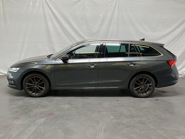 Skoda OCTAVIA Combi 1.4 TSI iV PHEV Style / AUTOMAAT/ LEER/ ELEKTR. STOEL/ STOELVENTILATIE/ STOEL VERWARM. V+A/ STUUR VERWARM./ DIGITAL DASH/ HEAD-UP DISPLAY/ ADAPT. CRUISE/ PARK. SENSOREN + CAMERA/ NAVI/ SMARTLINK