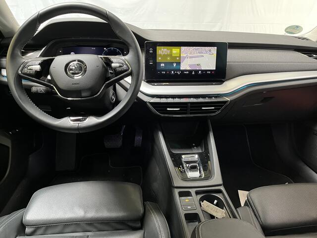Skoda OCTAVIA Combi 1.4 TSI iV PHEV Style / AUTOMAAT/ LEER/ ELEKTR. STOEL/ STOELVENTILATIE/ STOEL VERWARM. V+A/ STUUR VERWARM./ DIGITAL DASH/ HEAD-UP DISPLAY/ ADAPT. CRUISE/ PARK. SENSOREN + CAMERA/ NAVI/ SMARTLINK