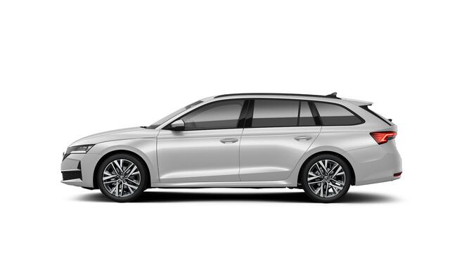 Skoda OCTAVIA Combi 1.5 TSI e-TEC MHEV 115 7DSG Business Edition Automaat | Verwarmbare stoelen voor | KESSY (Keyless Entry and Start stop System) | Sunset (extra donker getinte ramen achter) | Virtual cockpit (digitaal instrumentenpaneel) met 10"kleurenscherm | Achter