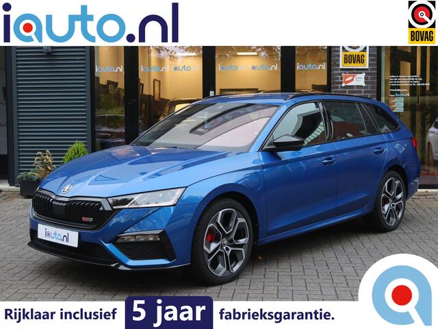 Skoda OCTAVIA Combi 1.4 TSI RS iV PHEV Matrix LED/ACC/Keyless/Camera/Head-up/Columbus/Trekhaak wegkl./19"