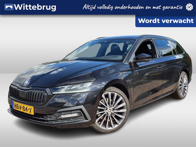 Skoda OCTAVIA Combi 1.4 TSI iV PHEV Sportline Business Wordt Verwacht | Plug In Hybrid | Trekhaak | Sportstoelen | 19 inch velgen | Electrische Achterklep | Stoelverwarming | Electrische Stoelverstelling | Erg Gave Uitvoering !!