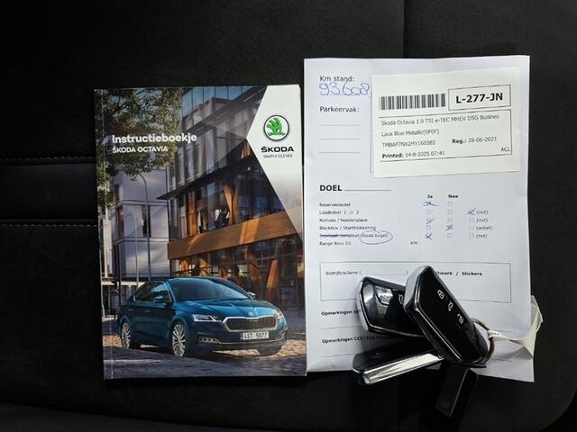 Skoda OCTAVIA 1.0 e-TSI Business Edition Plus (111 PK) 2e-Eig. & Keurig-Onderh. BOVAG-Garantie. NL-Auto.