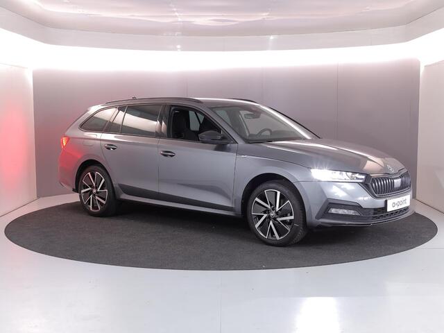 Skoda OCTAVIA Combi 1.4 TSI iV PHEV Sportline Business 204 pk Automaat (DSG) | Verlengde garantie | Navigatie | Parkeersensoren | Adaptieve cruise control | Stoelverwarming |