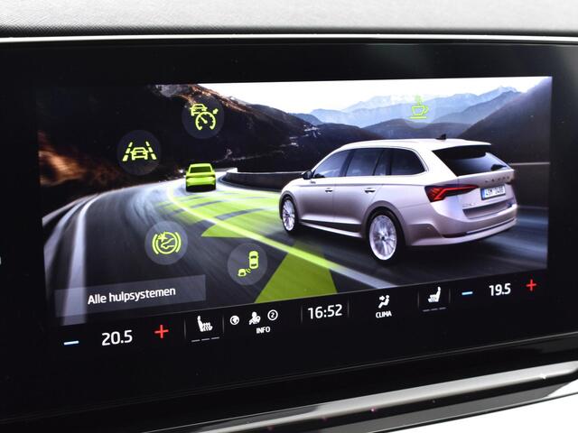 Skoda OCTAVIA Combi 1.0 e-TSI 110pk DSG Business Edition Plus · Apple/Android Car Play · Dodehoeksensor · Navigatie · Keyless · Elek. Achterklep · P-Sensoren · 17'' Inch · Garantie t/m 14-08-2027 of 100.000km