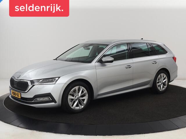 Skoda OCTAVIA 1.5 TSI First Edition | Stoelverwarming | Adaptive cruise | Carplay | Sfeerverlichting | Matrix LED | Navigatie | Parkeerhulp | Keyless | DAB | Virtual Cockpit