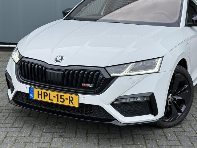 Skoda OCTAVIA Combi BWJ 2022 1.4 245 PK TSI RS iV PHEV Business AUTOMAAT | VERST. STOELEN | STOEL + STUURVERW. | NAVI | CLIMA | ADAPTIVE CRUISE | FULL LED | HALF LEDER | SPORTSTOELEN | ELEKTR. ACHTERKLEP | CAMERA | APPLE CARPLAY | ANDROID AUTO | LMV