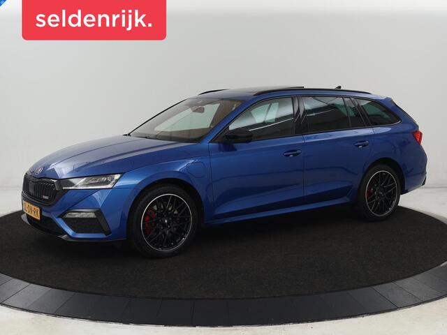 Skoda OCTAVIA 1.4 TSI RS iV PHEV Business | Panoramadak | Head-Up | Leder/Alcantara | Stoelverwarming | Memory | Camera | Carplay | Matrix LED | Achterbankverwarming | Adaptive cruise | Plug In