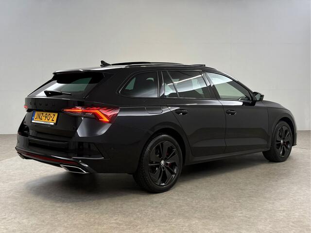 Skoda OCTAVIA Combi VRS iV 1.4 eTsi 245PK | SOH 93% | Pano | HuD | Sfeer | Stoel/Stuur verw. | Virtual | Adap. Cruise | Carplay | Camera | Canton Audio