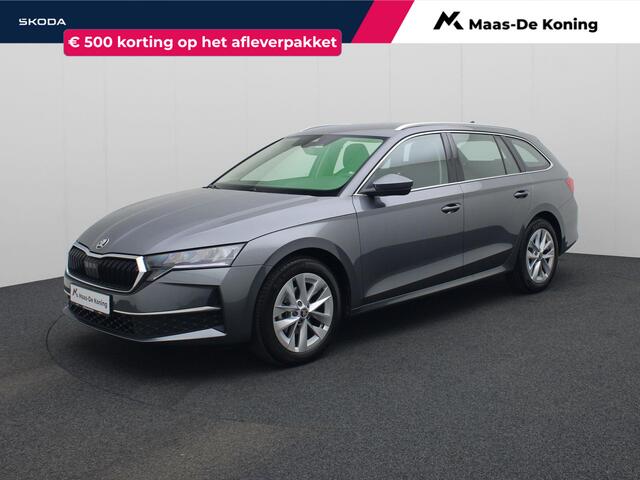 Skoda OCTAVIA Combi 1.5TSI/150PK MHEV Selection DSG · Trekhaak · Camera · Apple/Android · Keyless · Garantie tot januari 2027