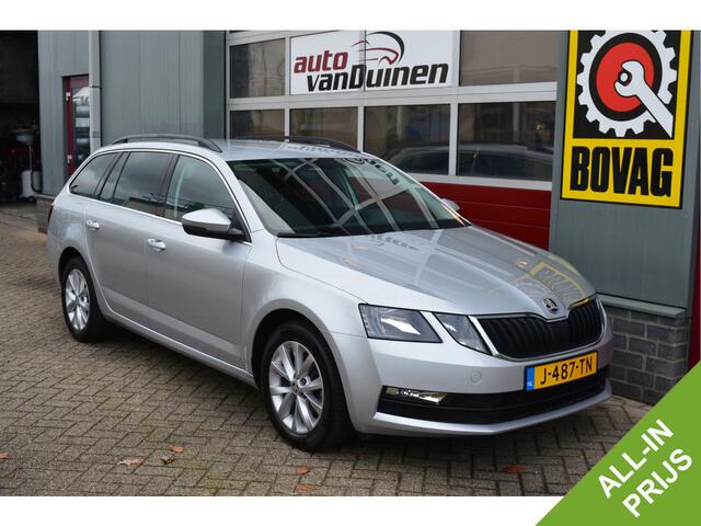 Skoda OCTAVIA Combi 1.0 TSI Greentech Business Edition O.a: PDC, Carplay, Navi, Clima, Cruise, Stoelverw, Etc. All-in prijs!