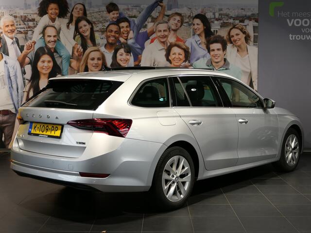 Skoda OCTAVIA Combi 1.0 e-TSI Business Edition Plus - Leder, Dodehoek, Schuif/kanteldak, Stoel/stuur verwarmd