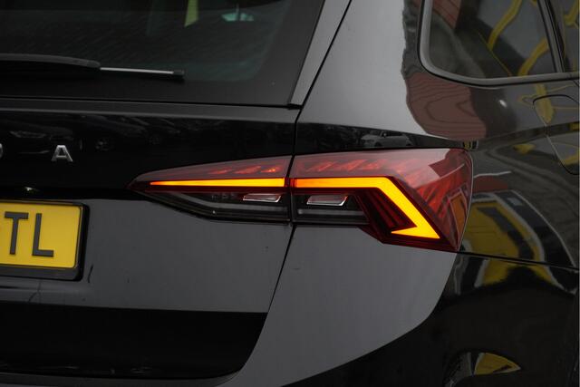 Skoda OCTAVIA Combi 1.0 TSI Business Edition BJ2021 Lmv 16" | Led V+A | Pdc | Navi | Dynamische knipperlichten | Elek. achterklep | App-Connect | Dashboard verlichting | Virtual cockpit | Climate control | Cruise control | Extra getint glas
