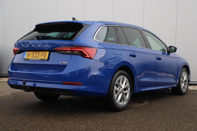 Skoda OCTAVIA Combi 1.0 e-TSI Business Edition Plus Automaat Virtual Trekhaak LMV Sfeerverlichting Navigatie Achteruitrijcamera Carplay Android