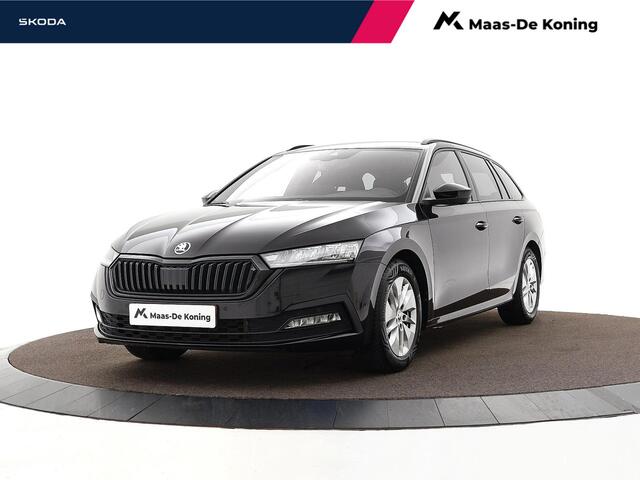 Skoda OCTAVIA Combi 1.0 e-TSI 110pk DSG Sport Business · Apple/Android Car Play · Elek. Trekhaak · Cruise Control · P-Sensoren · 16'' Inch · Garantie t/m 19-11-2027 of 100.000km